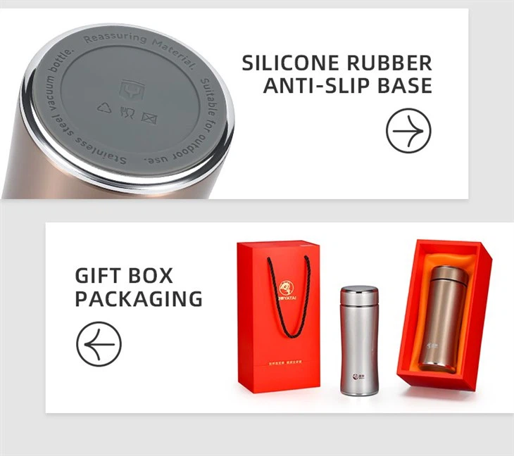 330mL/460mL Vacuum Insulaed Office Drink Bottle Gift Set-Y5006 factory