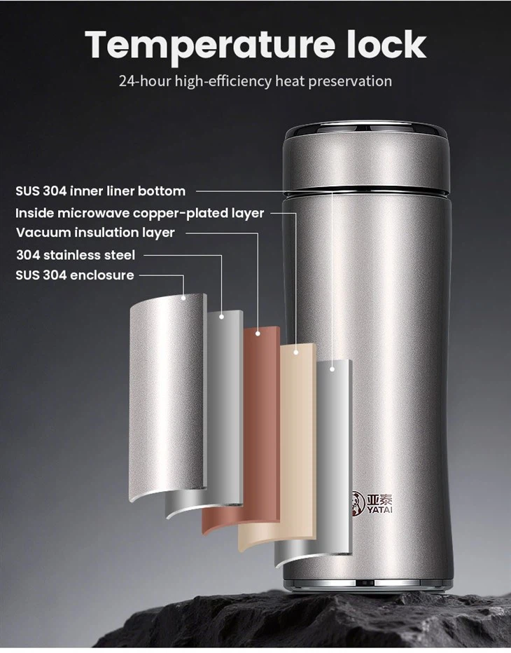 330mL/460mL Vacuum Insulaed Office Drink Bottle Gift Set-Y5006 suppliers